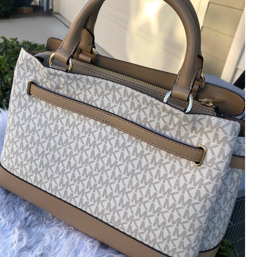 Michael Kors Reed Large Bag and Wallet Set Dust Bag Incl. - Picture 7 of 14